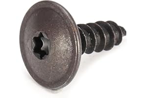 LZYWOD 10/50/100 piezas de retenedor de tornillo universal, universal para VW para Audi, forro interior de arco de rueda, tornillos Torx de protección contra salpicaduras, adecuado para tornillos