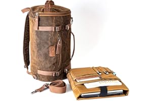 ‎LUCKXING didatecar Motorrad-Hecktasche, Gepäckrolle, Lenkertasche, Rucksack, wasserdicht, leicht, langlebig, reißfest, starke Tragegriffe, universell für fast jeden Beifahrersitz/Gepäckträger.