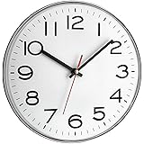 TFA 60.3017 Orologio da parete colore: Bianco, plastica