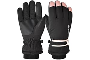 Toyosport Winter Ski Snowboard Handschuhe: Schneehandschuhe Thermo Wasserdichte Handschuhe Winddichte Winterhandschuhe für Damen Herren Skifahren Walking Radfahren