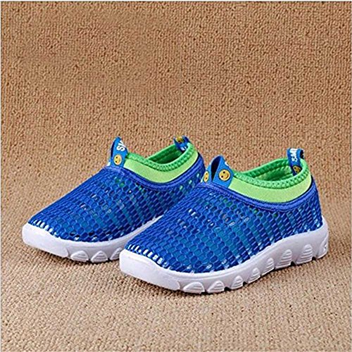 Weiches Mesh Flach Rutschfest Kinderschuhe Ultraleicht Weicher Sohlen Sandalen Breathable Sommer Haushalt und Outdoor Turnschuhe Unisex Mädchen Jungs - 5
