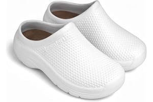 CHILLIFE Zuecos Sanitarios de Trabajo, Hospital, Jardín, Cocina, Zapatillas Mujer, Punta Cerrada, Fabricado en Portugal