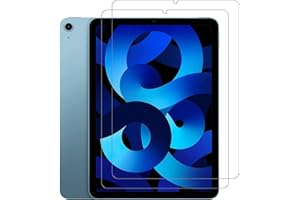 XunyLyee [Lot de 2] Protection Écran pour iPad Air 5/4 (Modèle 2022/2020, 5e/4e Génération), Film de Protection Verre Trempé pour iPad Air 5/4 10,9 Pouces