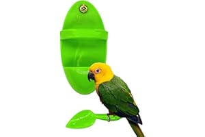 Eayoly Porta Osso di Seppia,Supporto per Osso di Seppia Portabicchieri per l'alimentazione 'Osso delle Coccole - Osso di Seppia per becchi Aguzzi, Uccelli Naturali pappagalli di Calcio