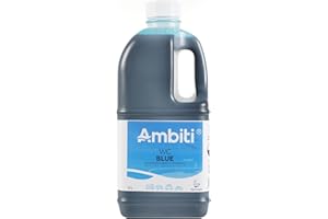 Ambiti | WC Blue | Aditivo para Depósito de Residuos Aguas Negras | Inodoros Portátiles de Autocaravanas, Caravanas y Barcos | Elimina Olores,residuos y Desinfecta | Fragancia Piña Colada (2L)