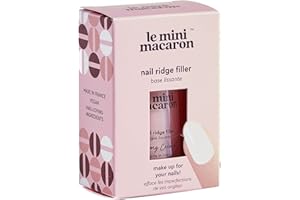 Le Mini Macaron • Base Lissante "Oh my cream " • Lisse les stries de tes ongles et efface les imperfections • 10ml