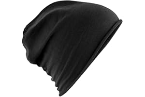 Beechfield Mütze Jersey Beanie schwarz