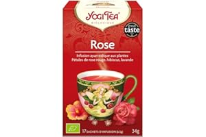 Yogi tea Thé Rose Bio 17 Sachets 34 g