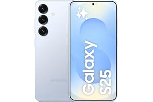 Samsung Galaxy S25 AI Smartphone, Galaxy AI, 12GB Memory, 256GB Storage, 50MP Camera, Icy Blue, 3 Year Manufacturer Extended Warranty (UK Version)