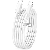 USB C Cable Fast Charging 2M,60W Phone Cable USB C to USB C Charger Cable | Type C Fast Charging Type C Cable USBC Cabo USB C