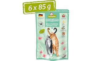 GranataPet Delicatessen - Nourriture Humide pour Chats - Nourriture pour Chats - Nourriture pour Les gourmets - sans céréales et sans Sucre - 6 x 85 g