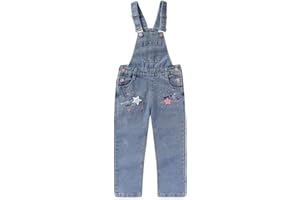 Peacolate 3-14ans Big Girls Combinaison & Barboteuses Salopette Bleu Denim Couleur Changeable Sequin Pantalon