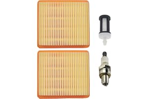 ZAMDOE Air Filter Replacement for Stihl FS91 FS91R KM91R KM111R KM131 KM131R BT131 HT102 HT103 HT132 HT133 String Trimmer Brushcutter Parts 4180 141 0300 with Spark Plug Fuel Filter
