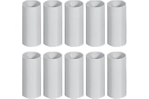 ELECTRON 10 Giunti lisci, dritto, per tubo rigido, ⌀20mm, IP40, antipolvere, uso interno, giunto lineare, manicotto, per impianto elettrico, cavi elettrici, PVC, alta resistenza