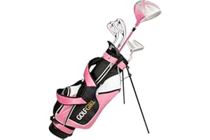 Golf Girl Junior Girls Golf Set V3 with Pink Clubs and Bag, Right Hand