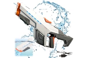 Anyingkai Elektrische Wasserpistole mit Automatischer Wasseraufnahme,Wasserpistole Elektrisch Erwachsene,Automatische Wasserpistole Elektrisch,Spritzpistole Wasser Elektrisch für Kinder