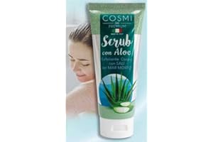OUTLET ACCESSORI Scrub Corpo Esfoliante con Sali del Mar Morto - Pulizia Profonda Pelle Morta e Peli Incarniti Anti Cellulite - Crema Gel Anche per Viso Gambe Piedi - 100ML - Naturale Bio (Aloe Vera)
