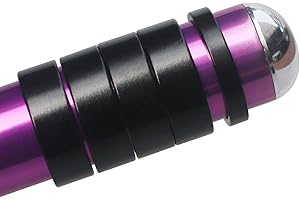 GANOPPER 1 Inch Headset Spacer 5PCS 25.4 Fork Tube Handlebar Stem Spacer Black Silver 2 Colors