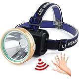 Easycat USB LED Testa Della Lampada Del Faro Induzione Corpo Sensore 18650 Ricaricabile Esterno Faro LED Alta Luce Lanterna I