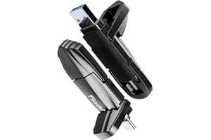 ‎FIKWOT Fikwot FU386 Portable SSD 1TB, USB 3.2 Gen2 bis zu 550MB/s, Externe SSD mit USB A und Typ-C, Externe SSD-Festplatte für iPhone15/16/Android/PC/Mac