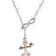 BAUNA Forky Toy Story Gift: Earrings & Necklace