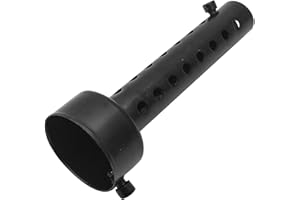 Silencieux moto, Kacepar 48mm DB Killer Muffler Baffle, Universal Exhaust Pipe Silencer Noise Canceller, Can Noise Muffler Removable Silencer, Black, 1 Piece