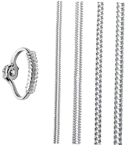 Regolatore Per Anelli Trasparente - Riduttore Misura Spirale - Plastica Morbida E Elastica