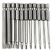 Produktbild Fortag 11 teilig 75mm 1/4 Zoll Hex Shank S2 Stahl Schraubendreher Set Bits Torx Kopf Bohrer Magnetic Handwerkzeuge Schraubenzieher Kit