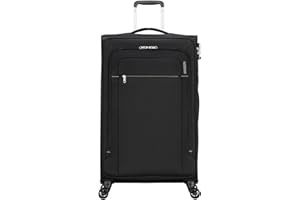 AMERICAN TOURISTER American Tour Mistress Crosstrack - Spinner L, Expandable walizka, 79 cm, 109,5/119 L, czarny/szary (czarny/szary)
