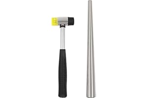 NIUPIKA Kit di strumenti per la creazione di gioielli in gomma per anelli e anelli in acciaio