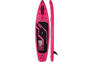 HITABAY Stand Up Paddle Board Gonflable Adulte avec Accessoires Complet Sup Table Max.150 kg Sup Gonflable pour Débutants et Professionnels