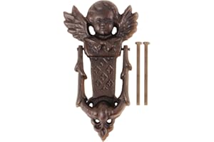 ESSCHERT DESIGN Türklopfer Engel braun Landhaus Gusseisen Landhausstil