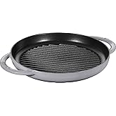 Staub Grill Pans &Ccedil;ift Kulplu D&ouml;k&uuml;m Izgara Tava