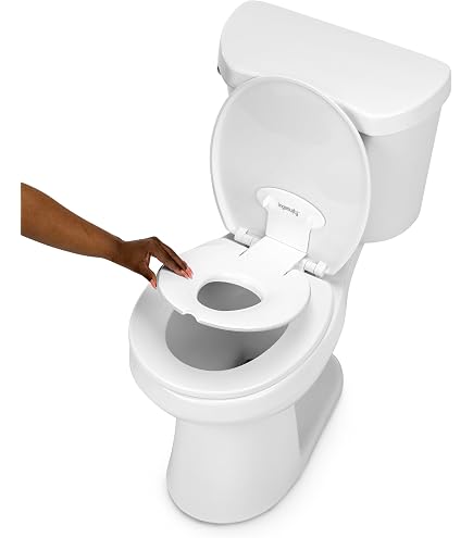 Housse De Siège De Toilette - En Acrylique Douce, Extensible, Lavable | Ajustement Universel Forme O, Confort