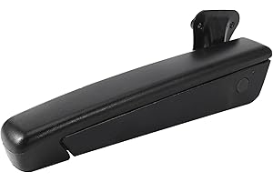 RUANI Car Universal Adjustable Car Armrest For Rv Motorhome Truck Auto Parts Left, Black