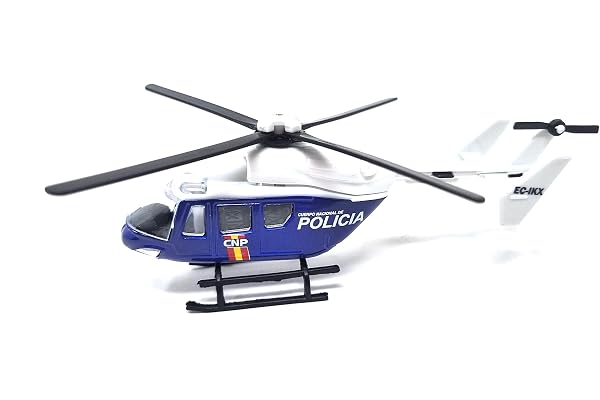 PLAYJOCS GT-8130 HELIKOPTER National POLICE fordon för barn och samlare.