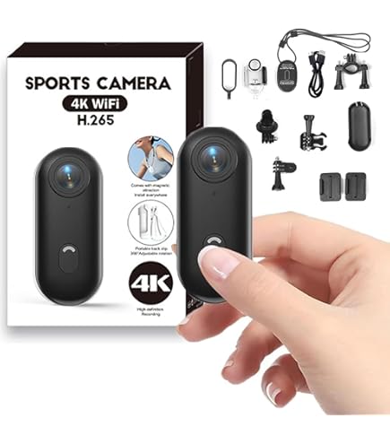 GoSnap - 4K Thumb Action Camera, Gosnap Camera, Go Snap Body Cam, Thumb