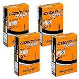 4 x Continental Bike Inner Tube Race 28 700 20 25 Presta 42mm cycle valve