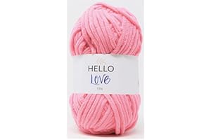 Hello Love Yarn, Soft Pink, 100g