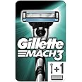 Gillette Mach3 Men's Razor with Microfin Skin Guard 1 Count