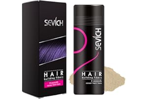 MAXTER Fibre Capelli - Nascondi Istantaneamente la Caduta dei Capelli - Polvere di Microfibre Cotone 100% Naturale per Uomini e Donne (Biondo Chiaro 25g)