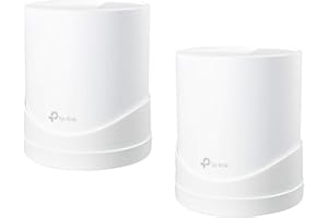 STANSTAR Wall Mount for TP-Link Deco X20 X55 X60 Whole Home Mesh WiFi System, Sturdy Bracket Holder for Deco X20,X60 Space Saving TP-Link Router Wall Holder Plug in Without Messy Wires(2Pack)