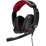 Sennheiser GSP 350 Geschlossenes Gaming-Kopfhörer, schwarz/rot