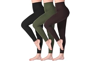 SINOPHANT Legginsy damskie, z wysokim stanem, nieprzezroczyste, elastyczne, przyjemnie miękkie, elastyczne, rozciągliwe sportowe legginsy do jogi