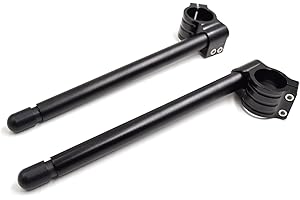 Fullibars Φ50mm semimanillares para moto horquilla Ø 50mm R6 2006-2016 R1 2004-2008 cafe racer semi manillares inclinables 10°tubos Ø 22.2mm aluminio