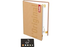 BLUMIE SHOP Lot Agenda l'Etudiant 14x20 2025-2026 + Index Adhésif Blumie (Caramel)