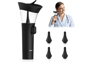KAUGIC Ear Wax Removal Kit, One-Hand Control Ear Cleaner Earwax Remover, Manual Ear Irrigation Flushing System with 7M Water Pressure & Soft Silicone Tip, Safe Ear Cleaning Tool for Home Use