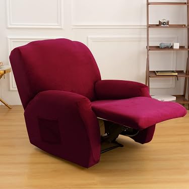 Housse D'appui-tête Décorative Hibiscus Plumeria Pour Fauteuil Inclinable - Protection Anti-taches