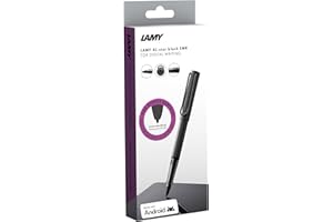 ‎LAMY Lamy AL-star EMR black (PC/EL Spitze) – Stylus Pen Touchscreen-Stift für viele Android-Geräte – mit ergonomischem Griff – präzises Schreiben & Zeichnen auf digitalen Medien – mit Funktionstaste