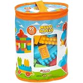 Dede Multi Blocks 92 Par&ccedil;a Eğitici Bloklar, Plastik, &Ccedil;ok Renkli, +1 Yaş i&ccedil;in